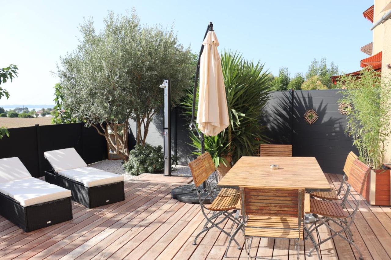 Apartament Le Petit Sud Carqueiranne Zewnętrze zdjęcie